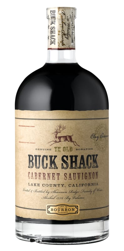 Shannon Ridge Buck Shack Bourbon Barrel Cabernet Sauvignon 2020 Front Bottle Shot