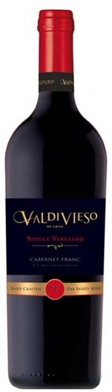 Valdivieso Single Vineyard Cabernet Franc 2015 Front Bottle Shot