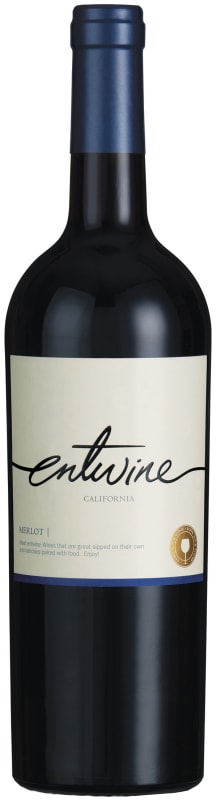 entwine Merlot 2014 Front Bottle Shot