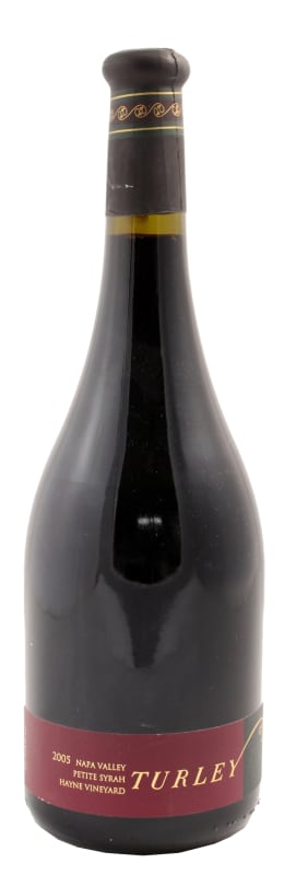 Turley Hayne Vineyard Petite Syrah 2005 Front Bottle Shot