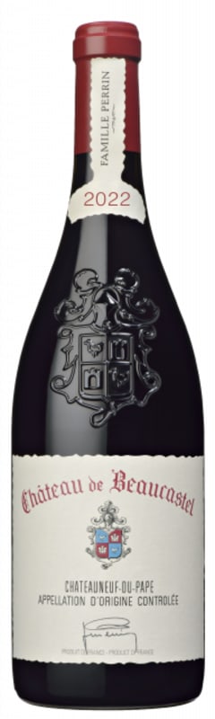 Chateau de Beaucastel Chateauneuf-du-Pape 2022 Front Bottle Shot