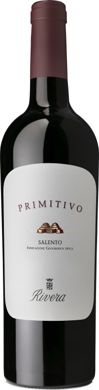 Rivera Salento Primitivo 2021 Front Bottle Shot