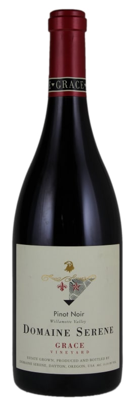 Domaine Serene Grace Vineyard Pinot Noir 2014 Front Bottle Shot