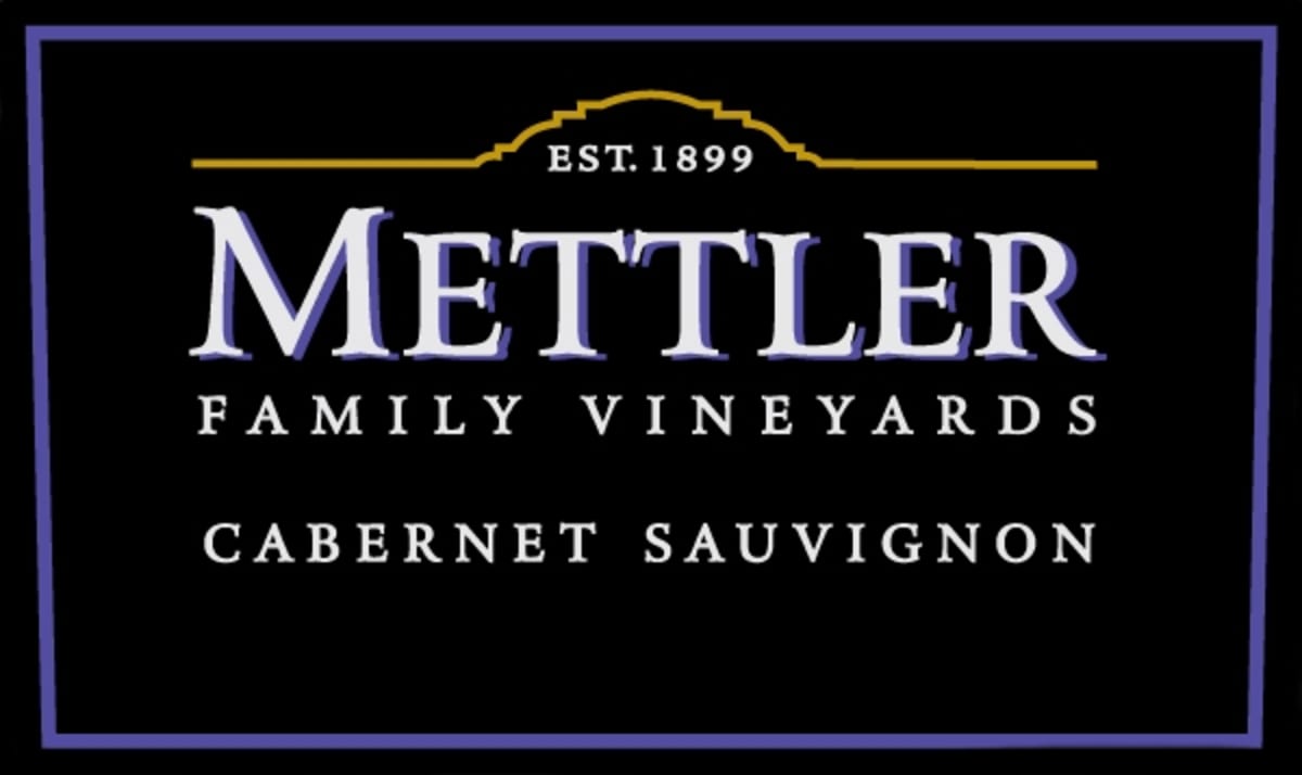 Mettler Family Vineyards Cabernet Sauvignon 2007 Front Label