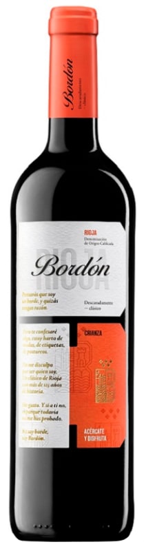 Bodegas Franco-Espanolas Rioja Bordon Crianza 2019 Front Bottle Shot
