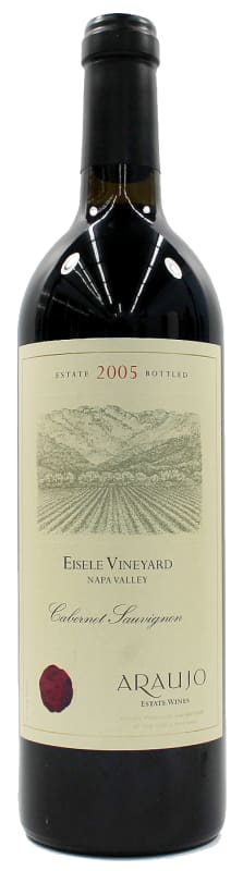 Araujo Eisele Vineyard Cabernet Sauvignon (375ML half-bottle) 2005 Front Bottle Shot