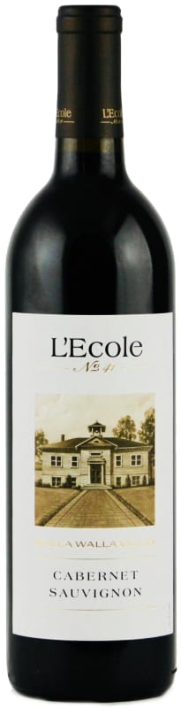 L'Ecole 41 Walla Walla Valley Cabernet Sauvignon 2015 Front Bottle Shot