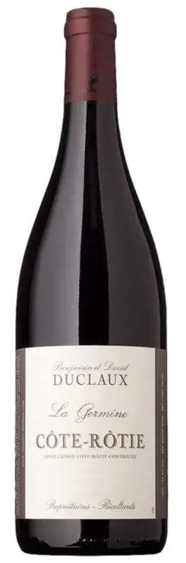 Domaine Duclaux Cote Rotie La Germine 2022 Front Bottle Shot