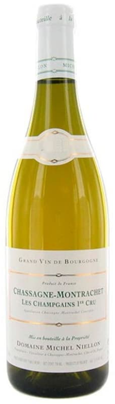 Domaine Michel Niellon Chassagne-Montrachet Les Champgains Premier Cru 2017 Front Bottle Shot