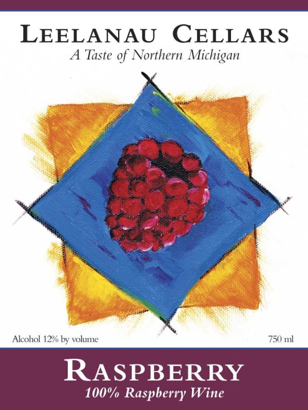 Leelanau Wine Cellars Raspberry Front Label