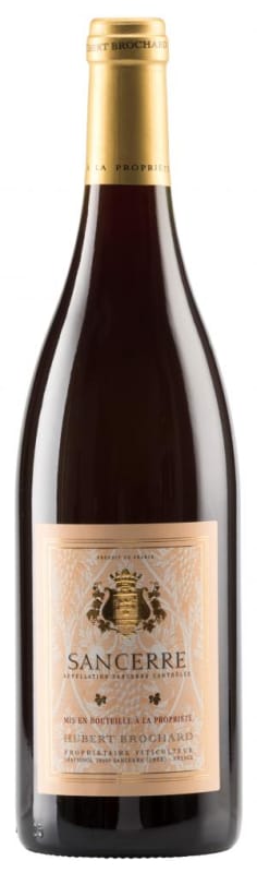 Domaine Hubert Brochard Sancerre Rouge 2018 Front Bottle Shot