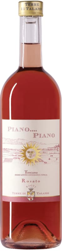 Terre di Talamo Piano Piano Rosato 2019 Front Bottle Shot