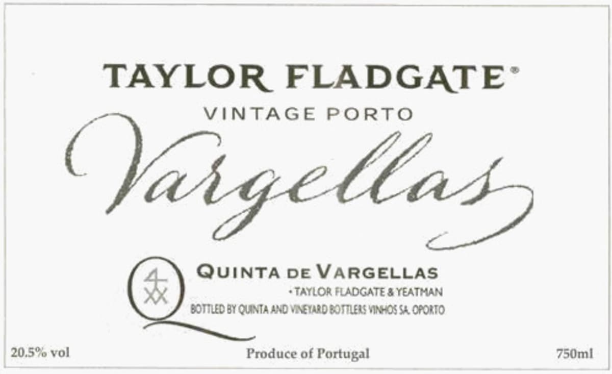 Taylor Fladgate Quinta de Vargellas Vintage Port 1995 Front Label