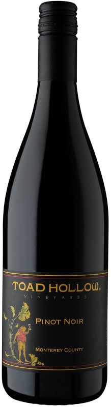 Toad Hollow Monterey Pinot Noir 2016 Front Bottle Shot