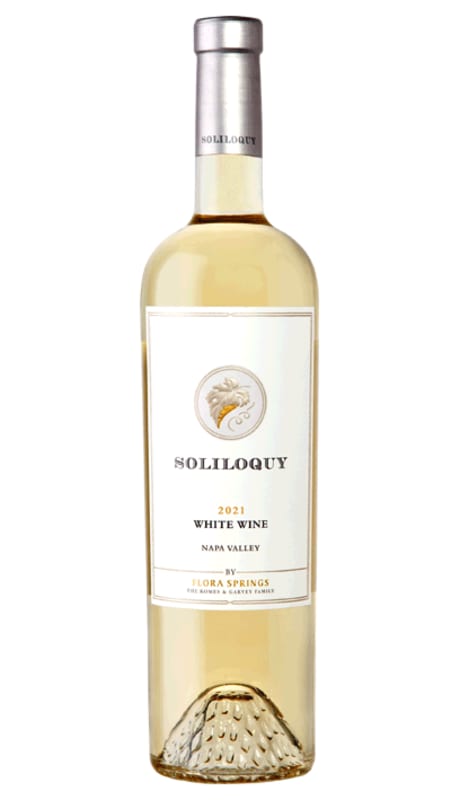 Flora Springs Soliloquy White 2021 Front Bottle Shot