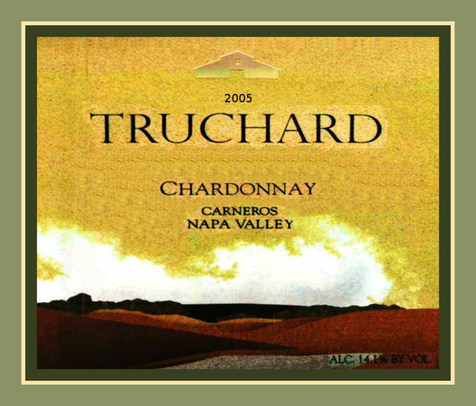 Truchard Estate Carneros Chardonnay 2005 Front Label