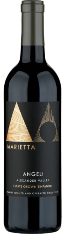Marietta Cellars Angeli Estate Zinfandel 2019 Front Bottle Shot