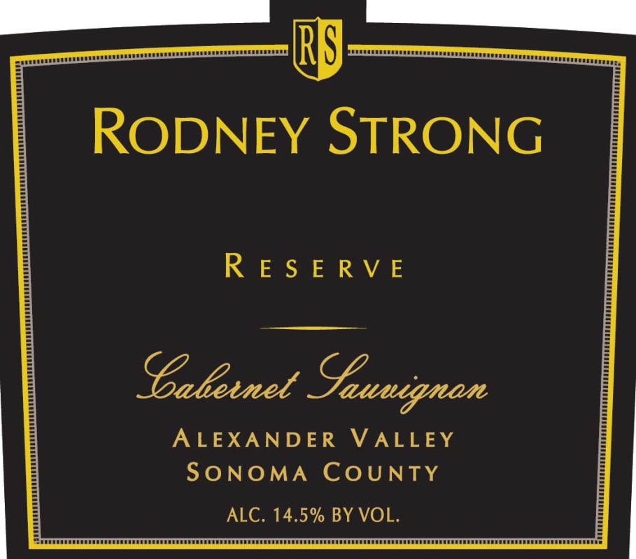 Rodney Strong Reserve Cabernet Sauvignon (1.5 Liter Magnum) 2014 Front Label