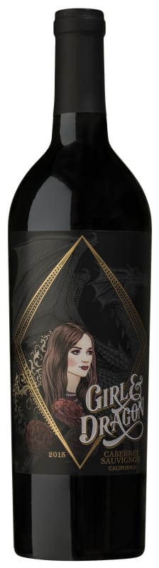 Girl & Dragon Cabernet Sauvignon 2015 Front Bottle Shot