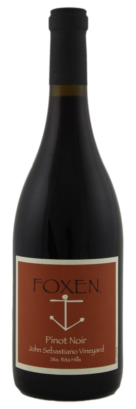 Foxen John Sebastiano Vineyard Pinot Noir 2018 Front Bottle Shot