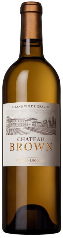 Chateau Brown Blanc 2017 Front Bottle Shot