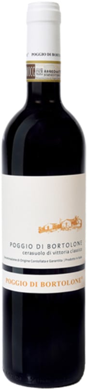 Poggio di Bortolone Cerasuolo di Vittoria 2016 Front Bottle Shot