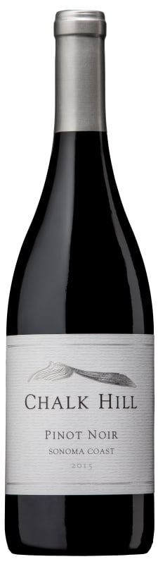 Chalk Hill Sonoma Coast Pinot Noir 2015 Front Bottle Shot