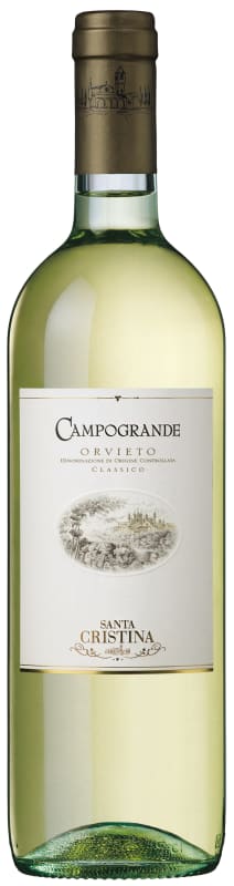 Santa Cristina by Antinori Campogrande Orvieto Classico 2014 Front Bottle Shot