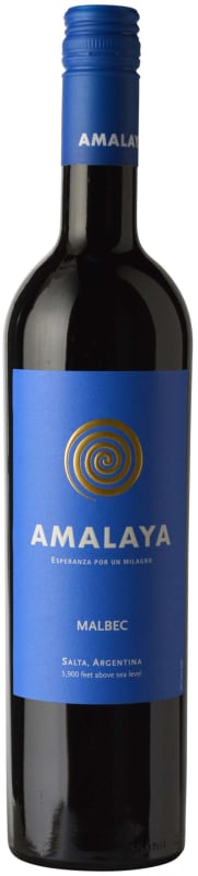 Amalaya Malbec 2017 Front Bottle Shot