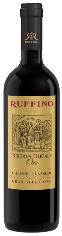 Ruffino Riserva Ducale Oro Chianti Classico Gran Selezione 2014 Front Bottle Shot