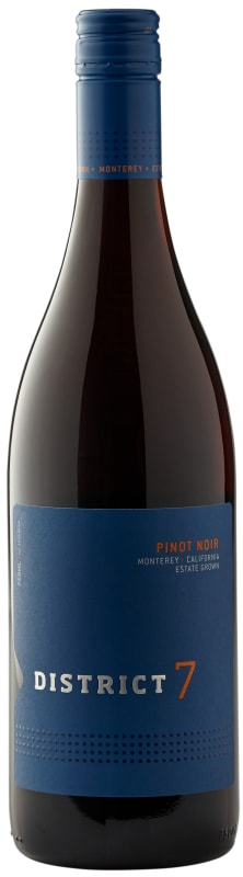 District 7 Pinot Noir 2017 Front Bottle Shot