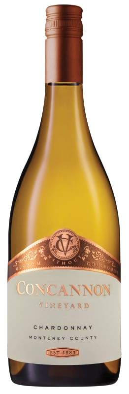 Concannon Monterey Chardonnay 2017 Front Bottle Shot
