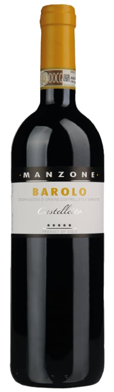 Manzone Barolo Castelletto 2020 Front Bottle Shot