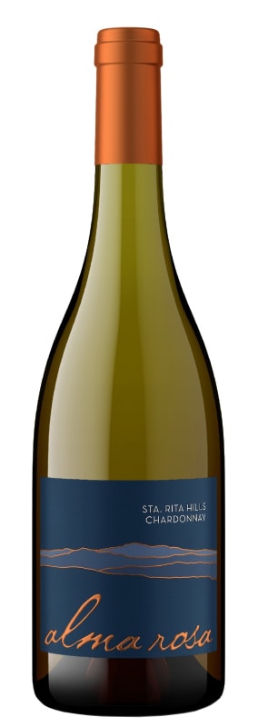 Alma Rosa Sta. Rita Hills Chardonnay 2022 Front Bottle Shot