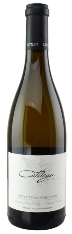 Cattleya Wines Pratt Vineyard Chardonnay 2015 Front Bottle Shot