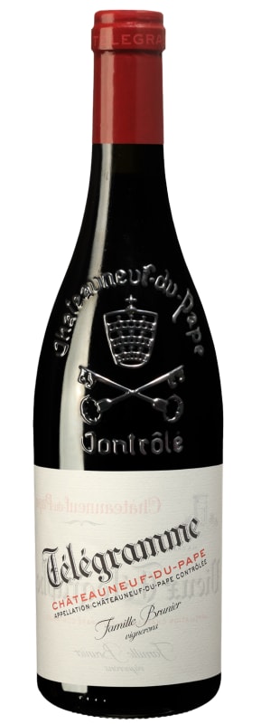 Domaine du Vieux Telegraphe Chateauneuf-du-Pape Telegramme 2020 Front Bottle Shot