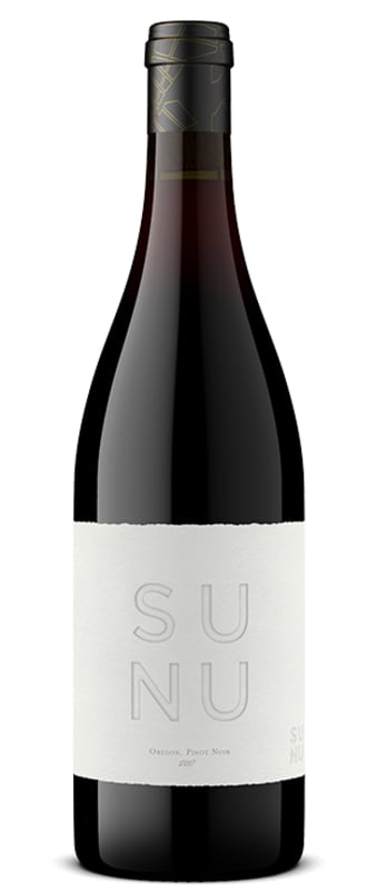 SuNu Pinot Noir 2017 Front Bottle Shot