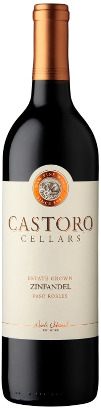 Castoro Cellars Zinfandel 2020 Front Bottle Shot