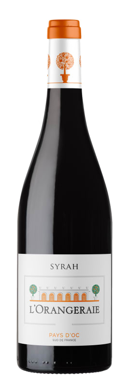 Lorgeril L'Orangeraie Syrah 2022 Front Bottle Shot