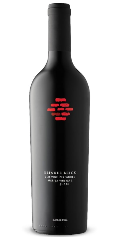 Klinker Brick Marisa Vineyard Old Vine Zinfandel 2017 Front Bottle Shot
