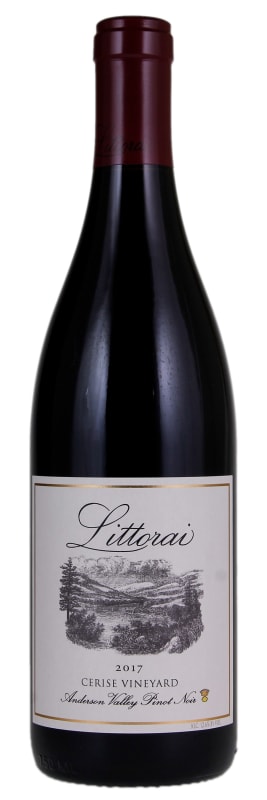 Littorai Cerise Vineyard Pinot Noir 2017 Front Bottle Shot