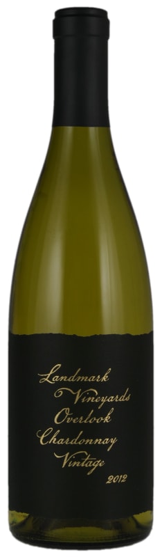 Landmark Overlook Chardonnay (375ML half-bottle) 2012 Front Bottle Shot