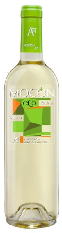 Bodegas Mocen Eco Verdejo 2015 Front Bottle Shot