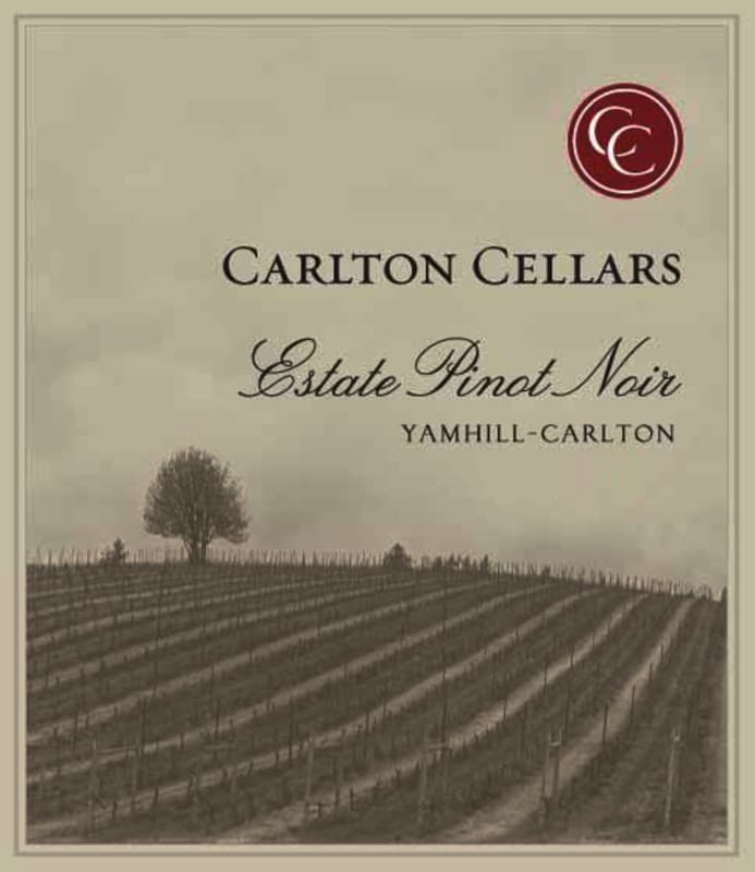 Carlton Yamhill-Carlton Estate Pinot Noir 2012 Front Label