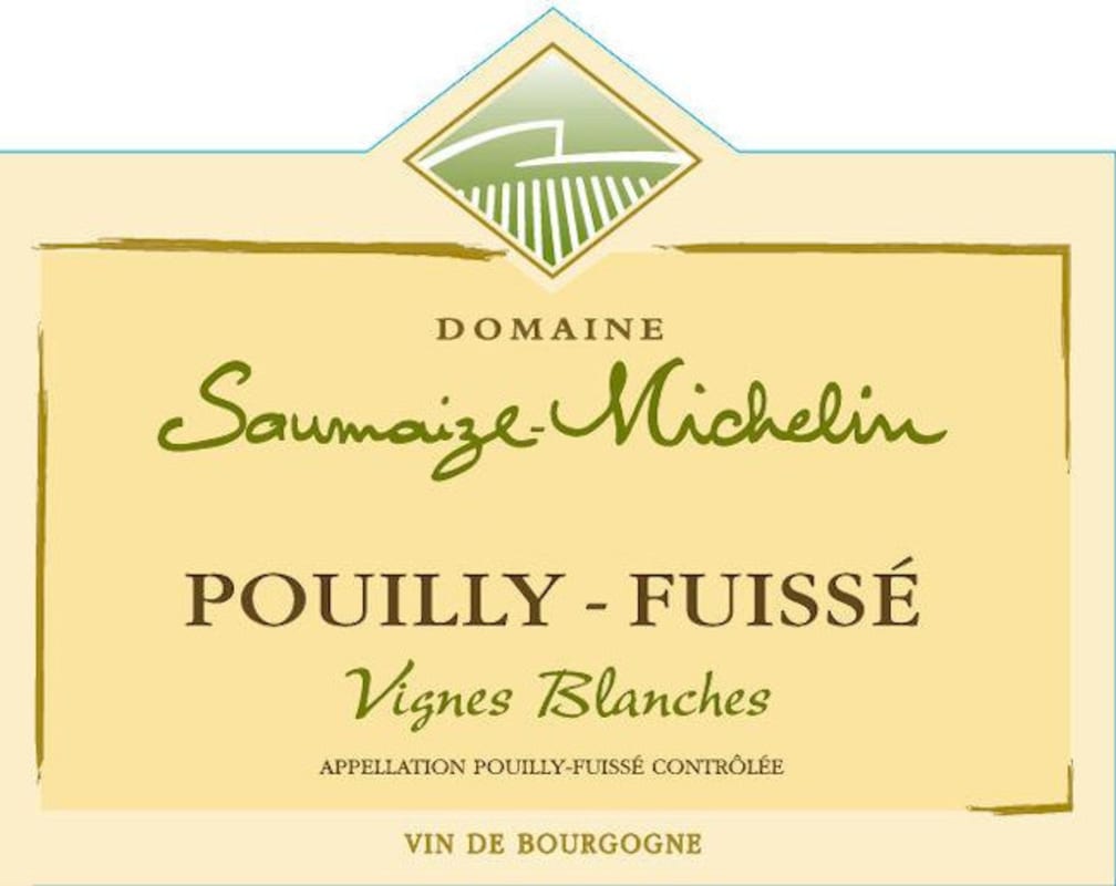 Domaine Saumaize-Michelin Pouilly-Fuisse Vignes Blanches 2019 Front Label