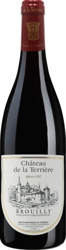 Chateau Terriere Brouilly Tradition 2015 Front Bottle Shot