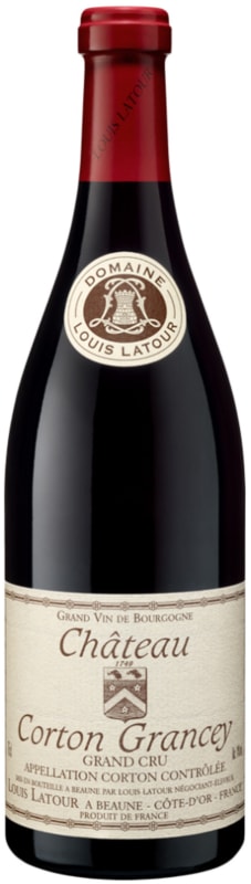 Louis Latour Chateau Corton Grancey Grand Cru 2014 Front Bottle Shot