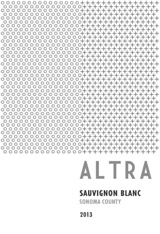Altra Sauvignon Blanc 2013 Front Label