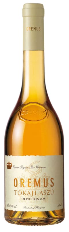 Oremus Tokaji Aszu 3 Puttonyos 2013 Front Bottle Shot