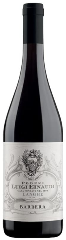 Luigi Einaudi Langhe Barbera 2023 Front Bottle Shot